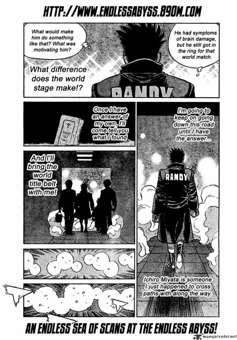 Hajime no Ippo: Fighting Spirit, Chapter 820 image 05